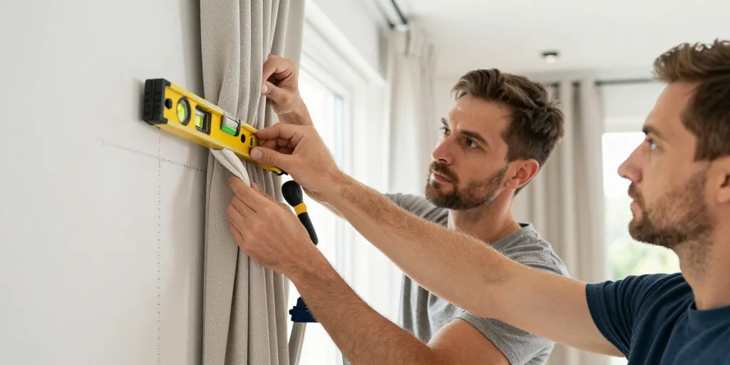 Comment accrocher des rideaux : la méthode précise pour une pose parfaite