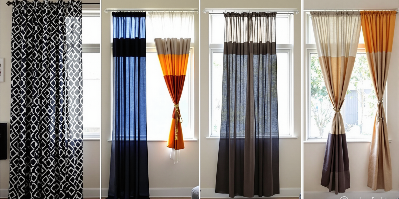Pose de rideaux : les 4 idées pour une installation vraiment originale
