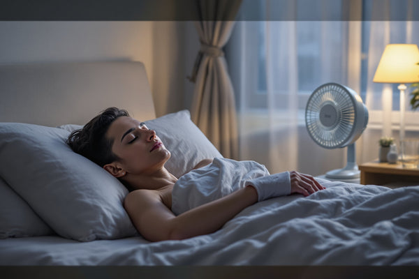 How to combat heat in a bedroom: the plan for sleeping?