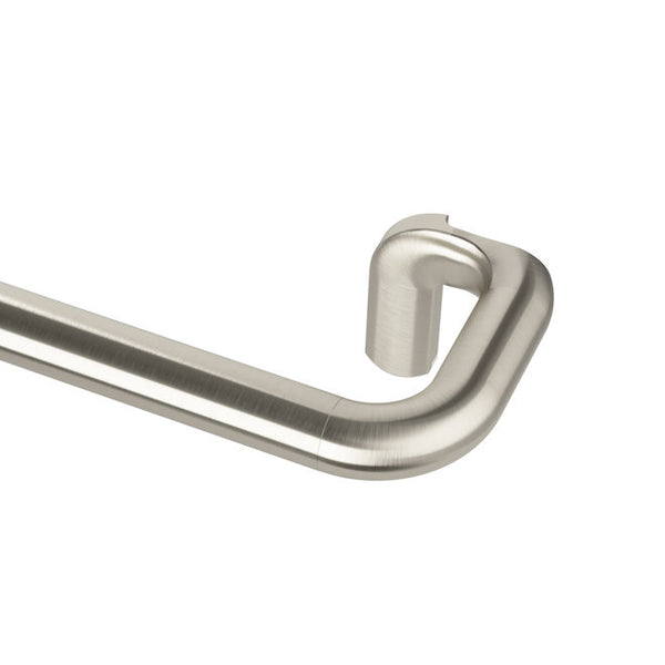Tringle à Rideaux Acoustique Umbra Twilight – Extensible 66 à 144 cm – Ø 19 mm – Nickel Mat