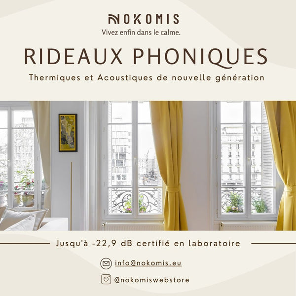 Nokomis_rideaux thermique et acoustique