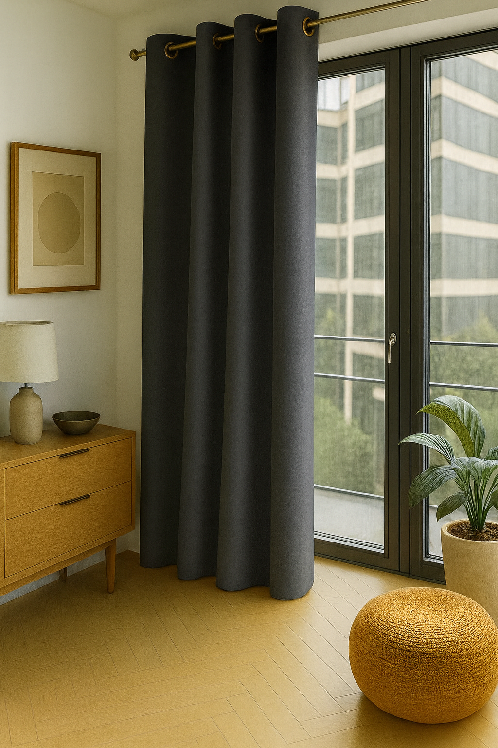 acoustic curtain  Nokomis Performance PLUS certified, anthracite gray