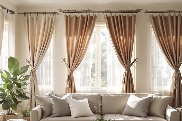 Tying curtains: 5 original ideas for personalized décor