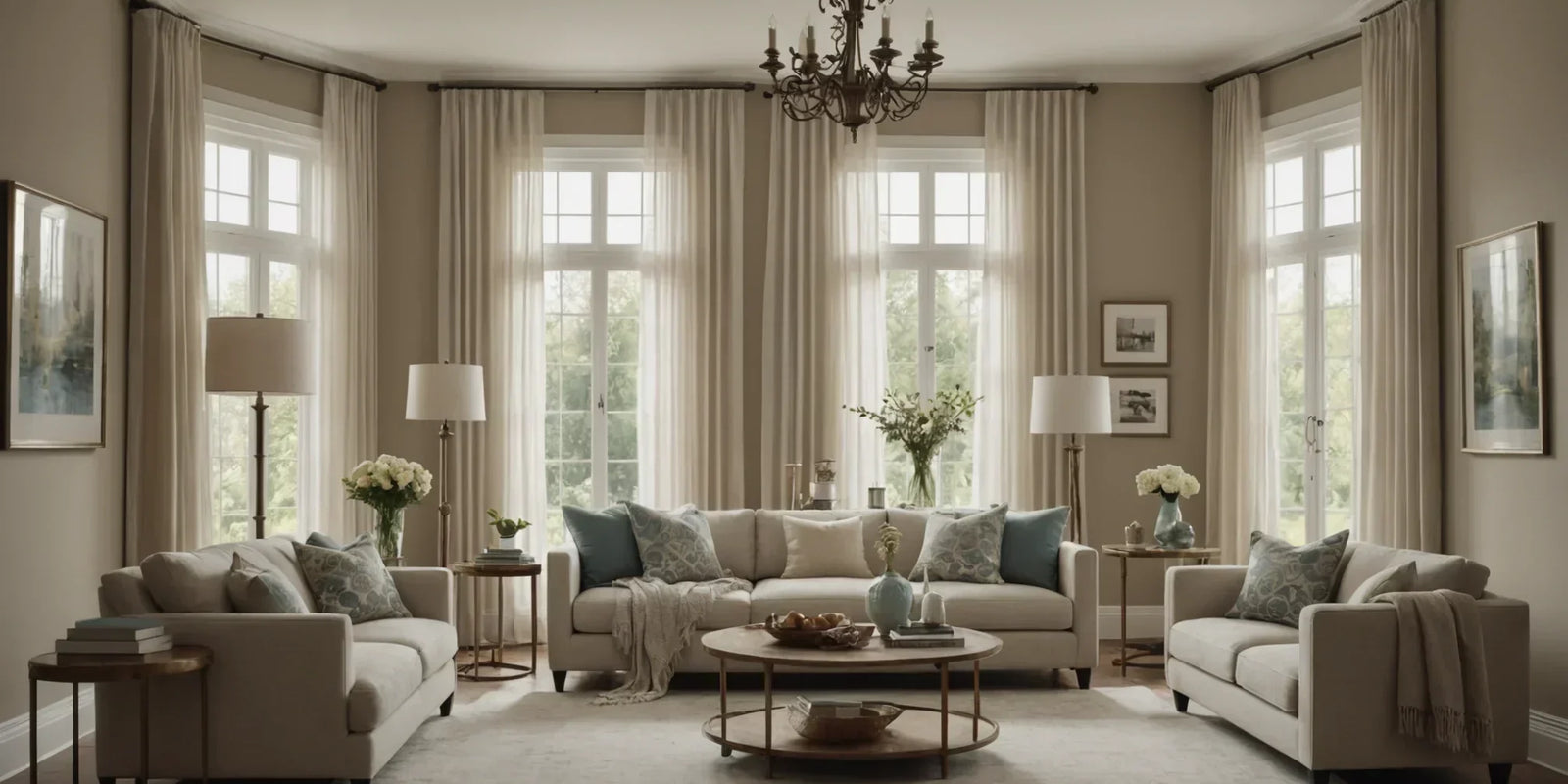 3 ideas de cortinas para el salón: ¿tejido ligero o opaco para un look elegante?