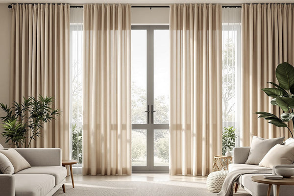 Tendencias en cortinas para salón: colores y materiales estrella para 2025